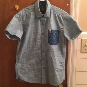 Boy’s Size Medium Buzz Cuts Button Down Shirt